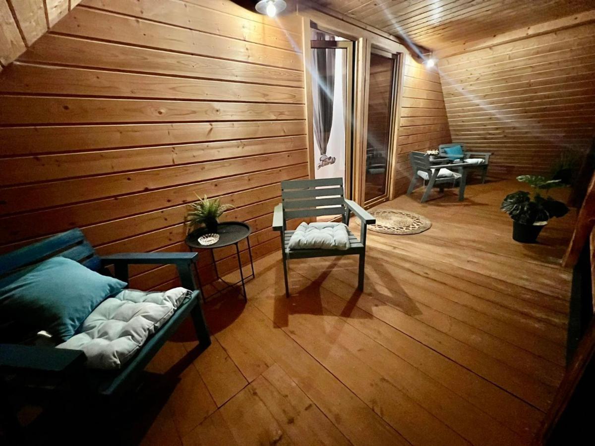 Domek Serce Lasu Hutki Exterior foto