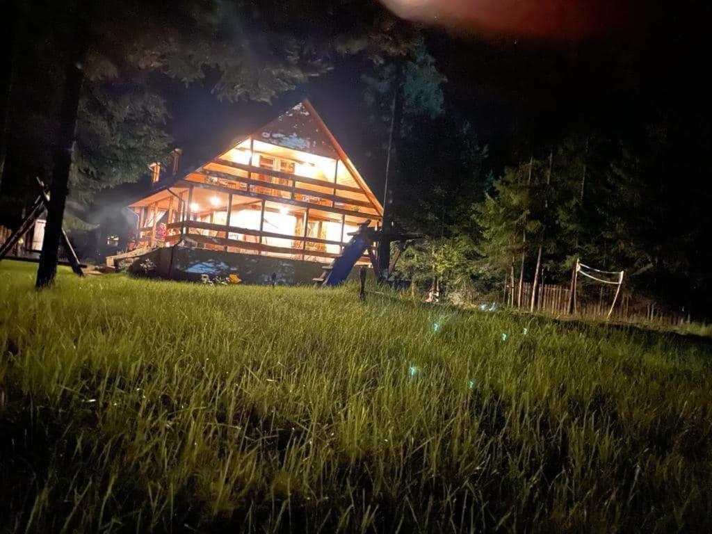 Domek Serce Lasu Hutki Exterior foto