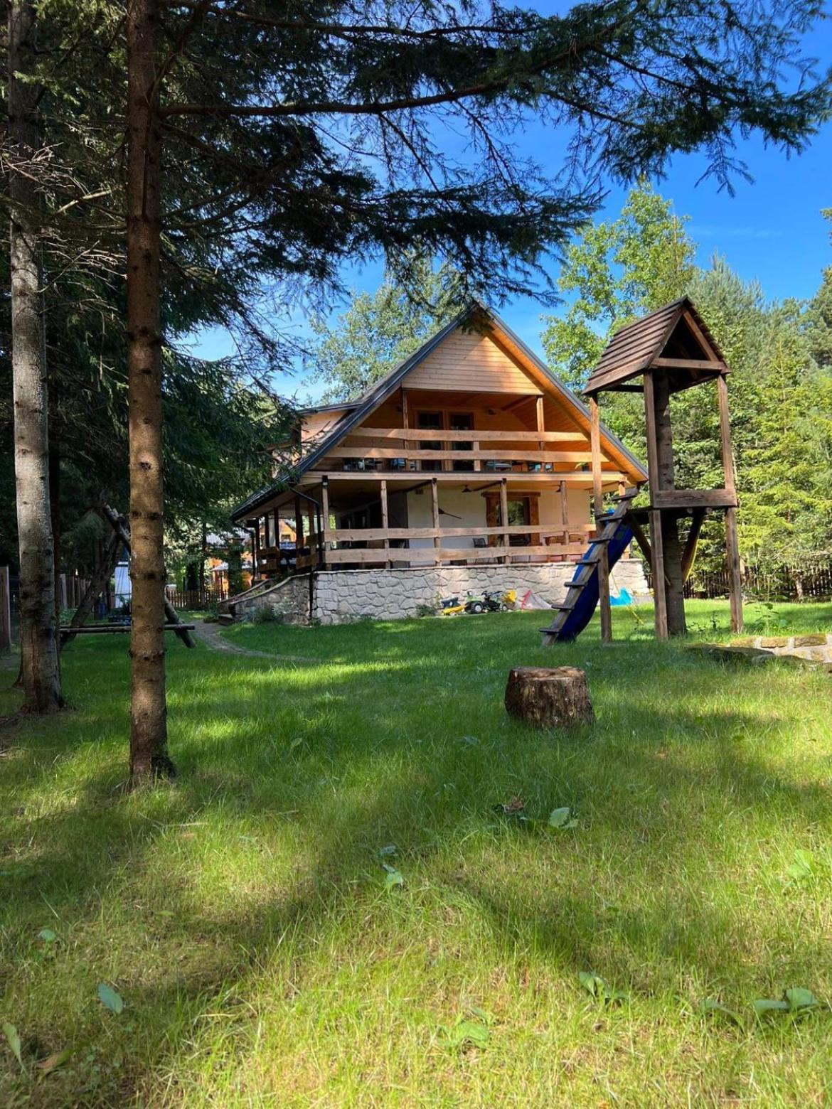 Domek Serce Lasu Hutki Exterior foto