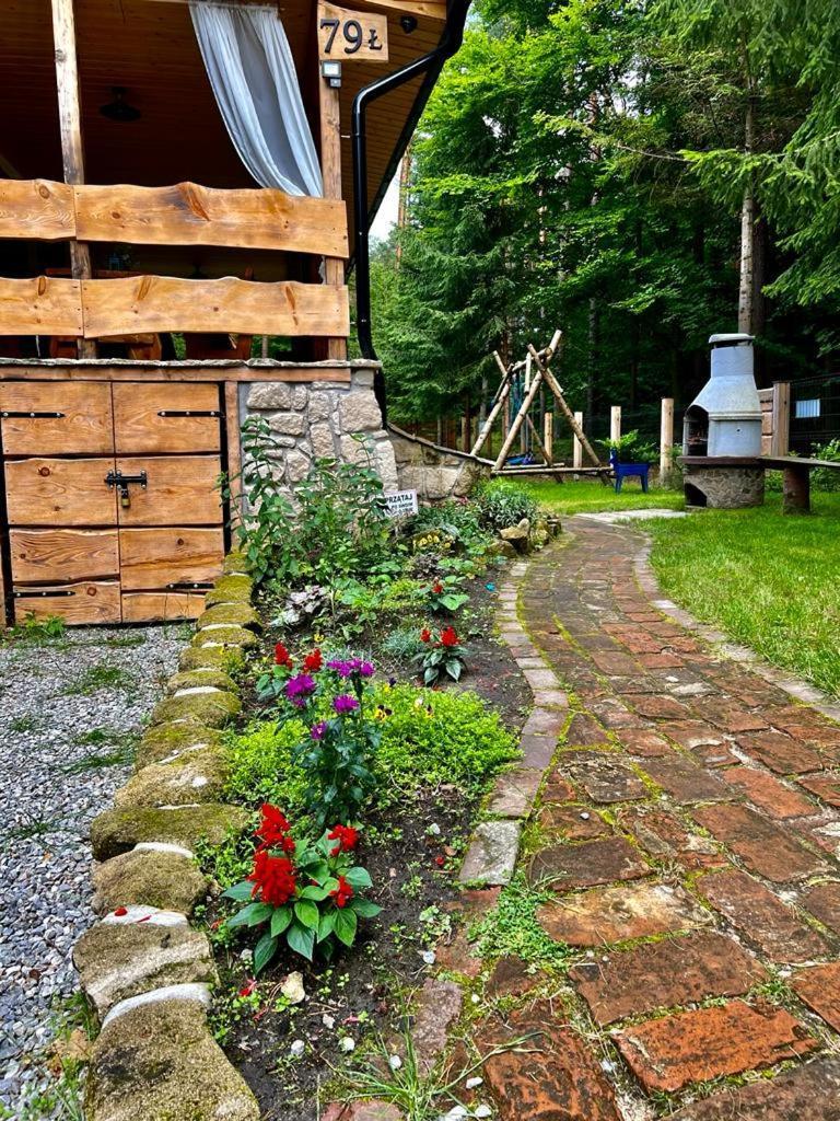 Domek Serce Lasu Hutki Exterior foto